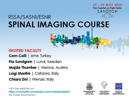 RSSA/ SASNI/ ESNR Spinal Imaging Course  image