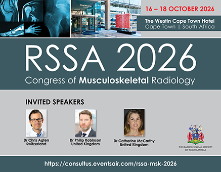 RSSA | MSK 2026 congress:  16 - 18 October 2026 image